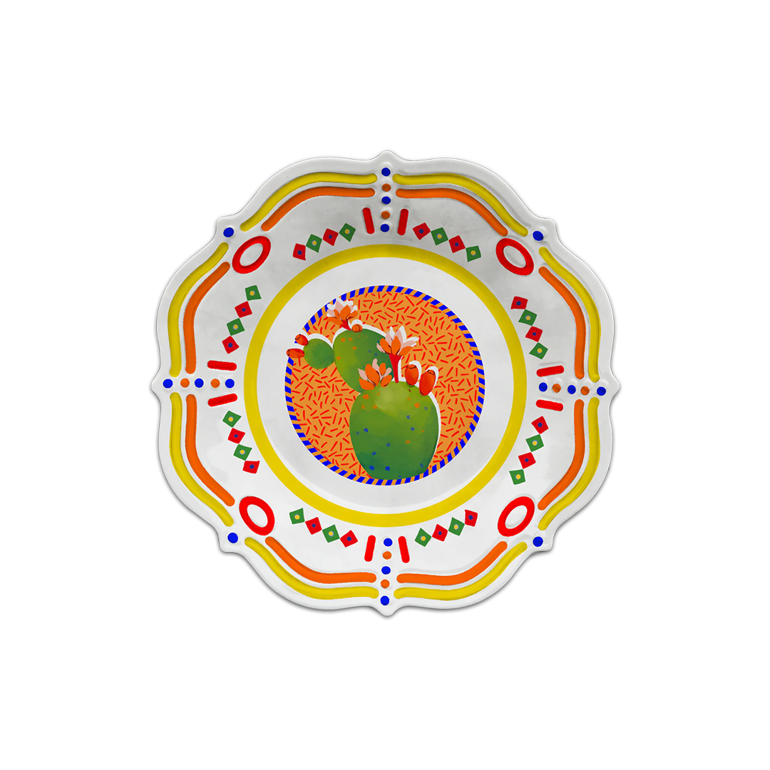 צלחת עמוקה - שזיף