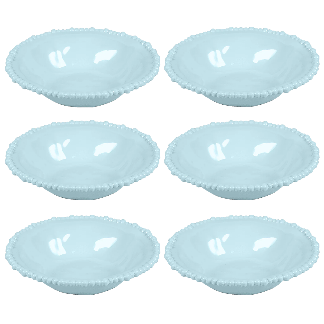 סט 6 צלחות עמוקות במגוון צבעים - Joke