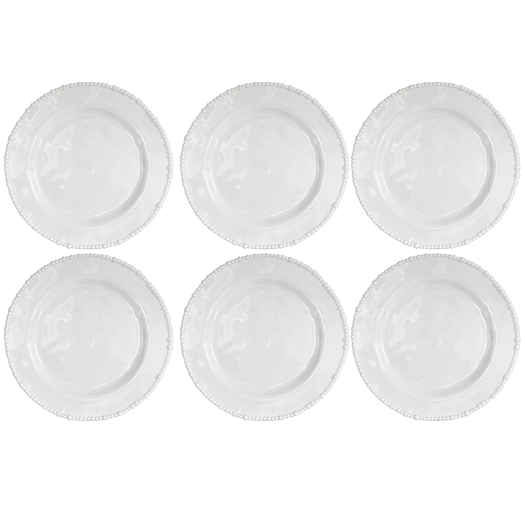 סט 6 צלחות עיקריות במגוון צבעים - Joke