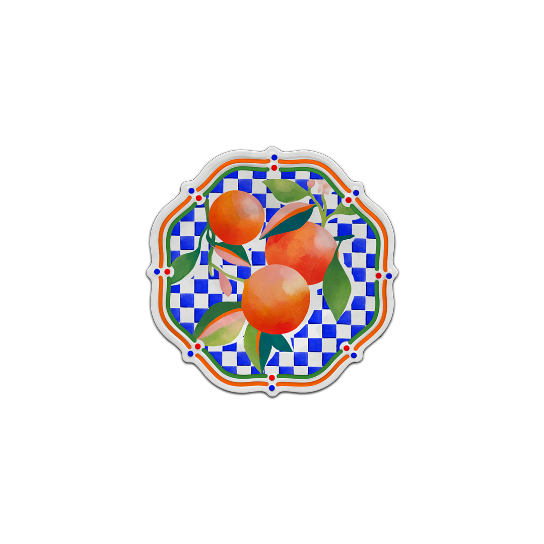 צלחת ראשונה/קינוח - תפוזים - Dolce Vita