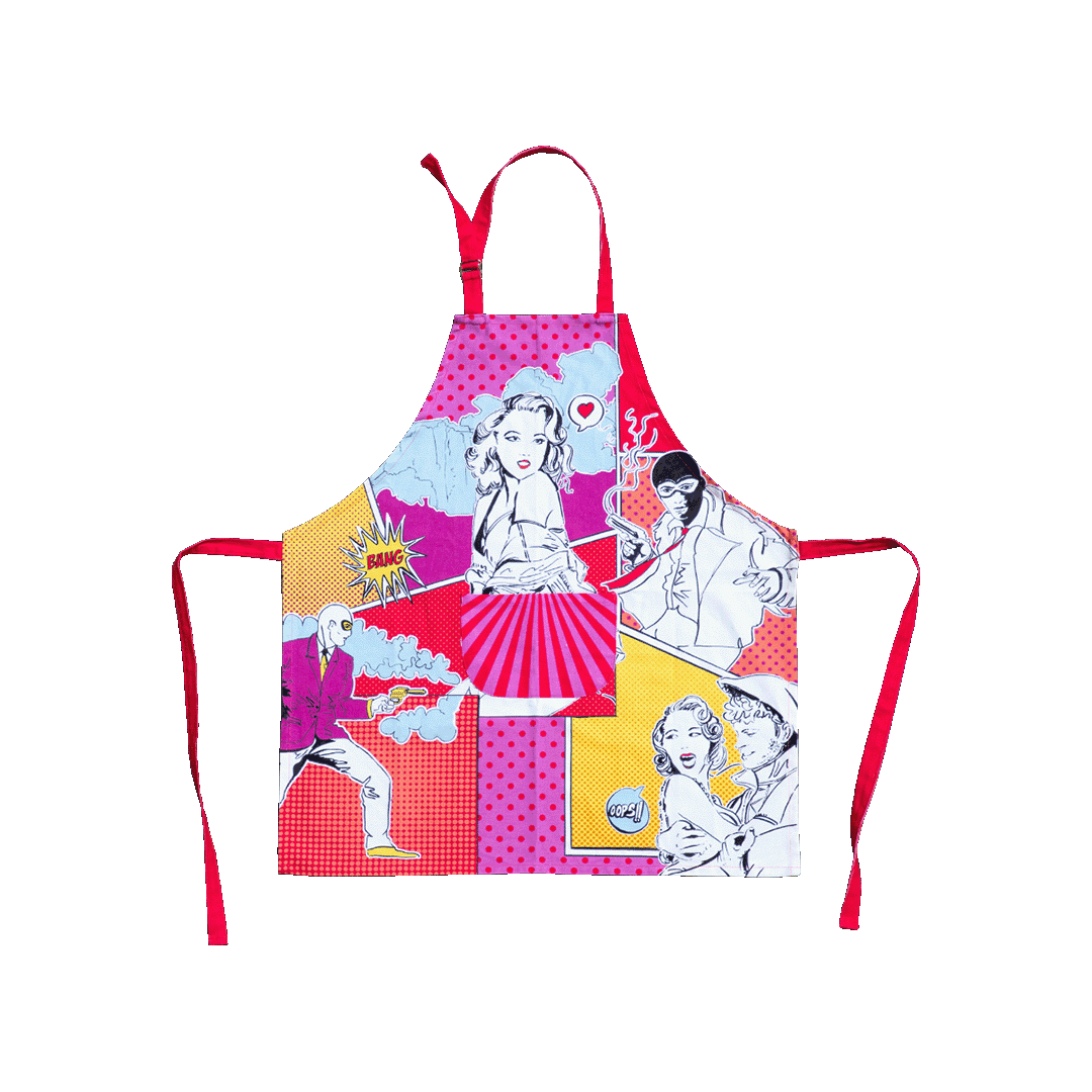 סינר למטבח במגוון צבעים - פוקסיה