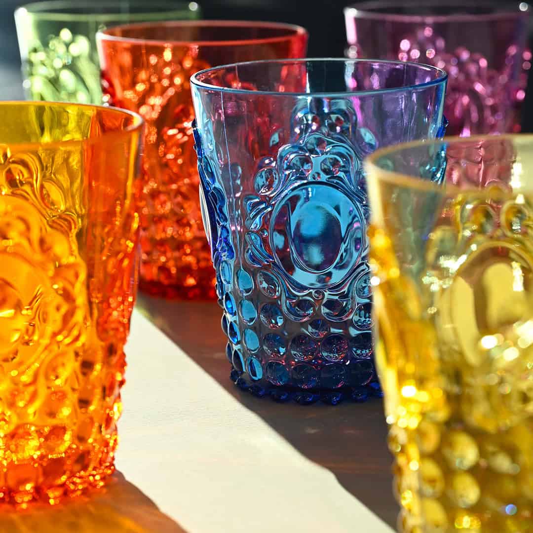 סט 6 כוסות שתייה - במגוון צבעים