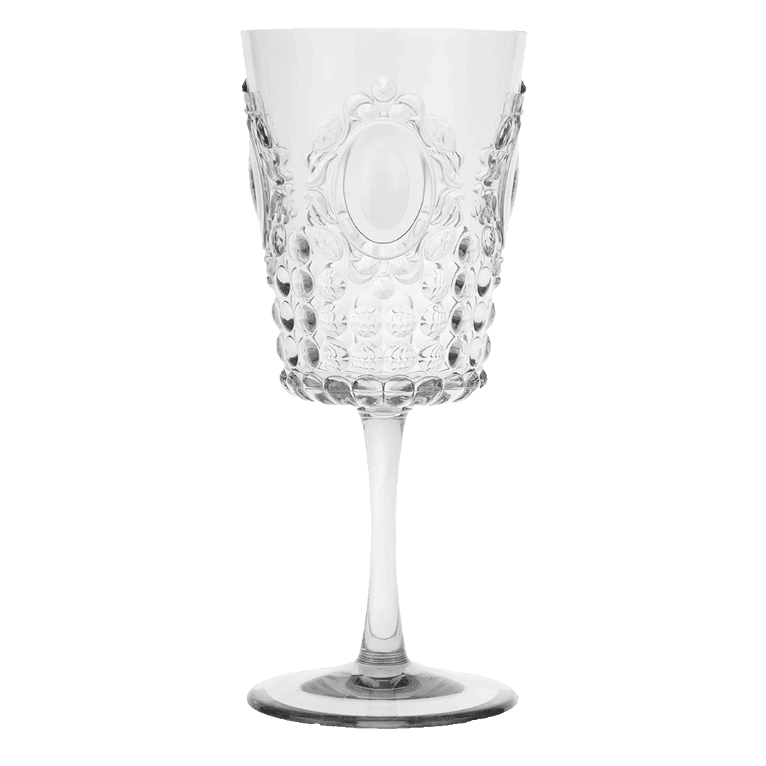 כוס יין שקופה