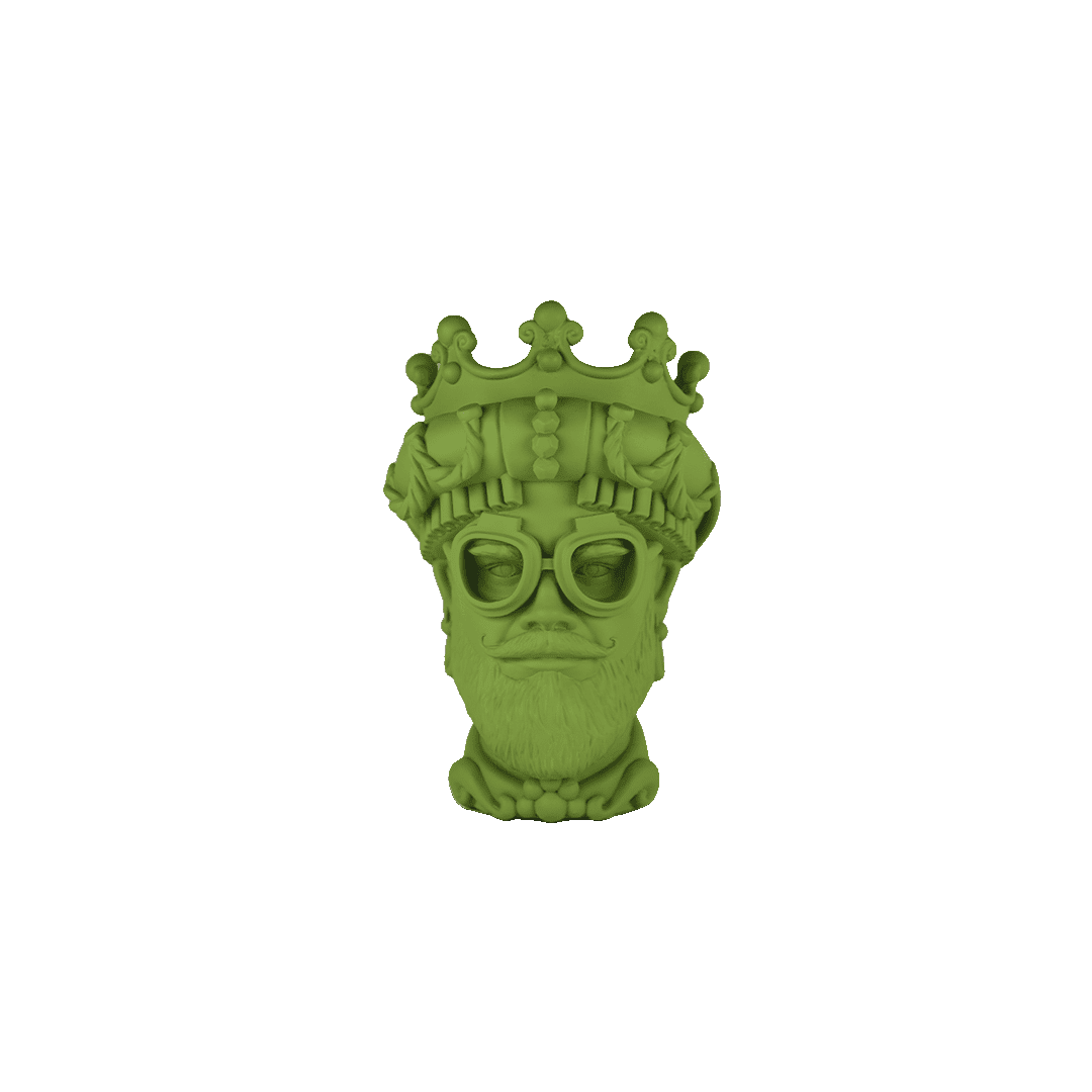 פסל דקורטיבי לתליה במגוון צבעים - ירוק | L'HYPSTER