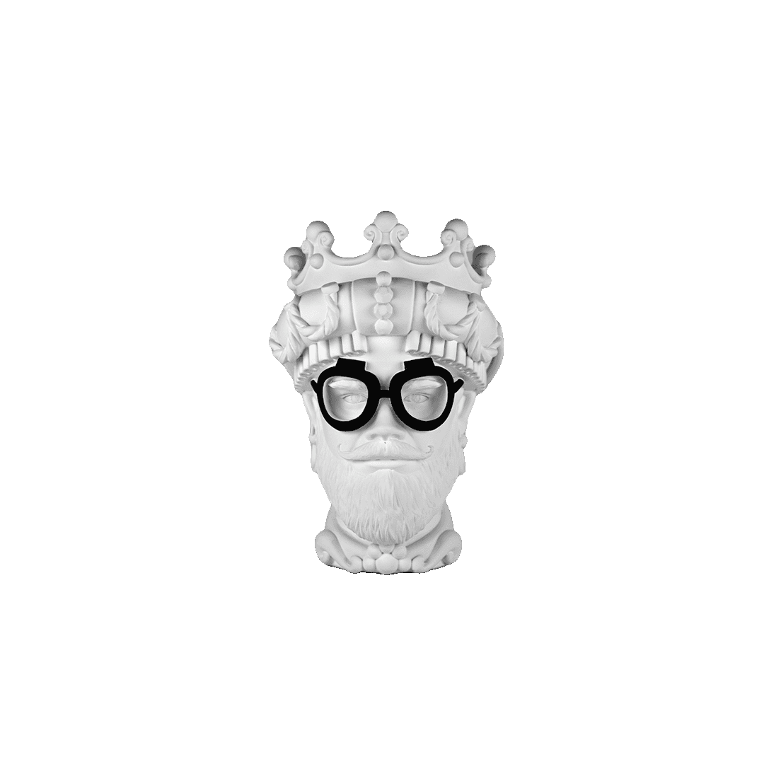 פסל דקורטיבי לתליה במגוון צבעים - לבן | L'HYPSTER