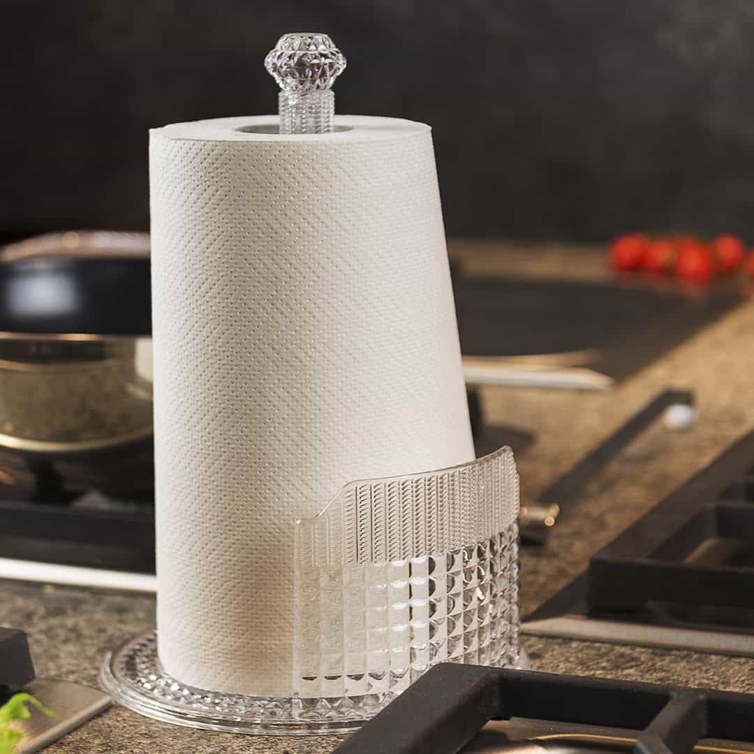 מעמד גליל נייר ספוג שקוף