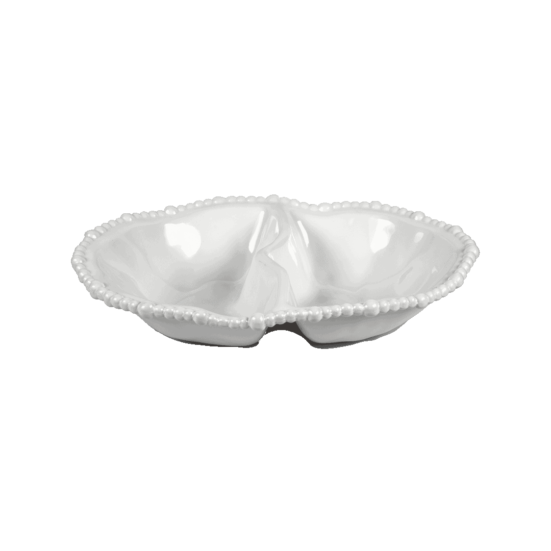 קערת הגשה מחולקת ל-2 במגוון צבעים - Joke