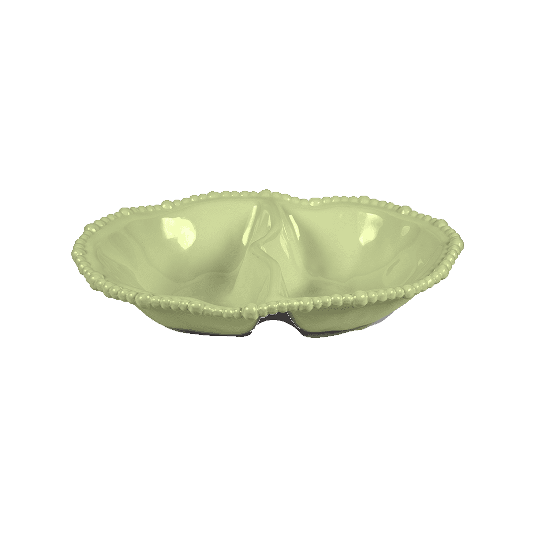 קערת הגשה מחולקת ל-2 במגוון צבעים - Joke