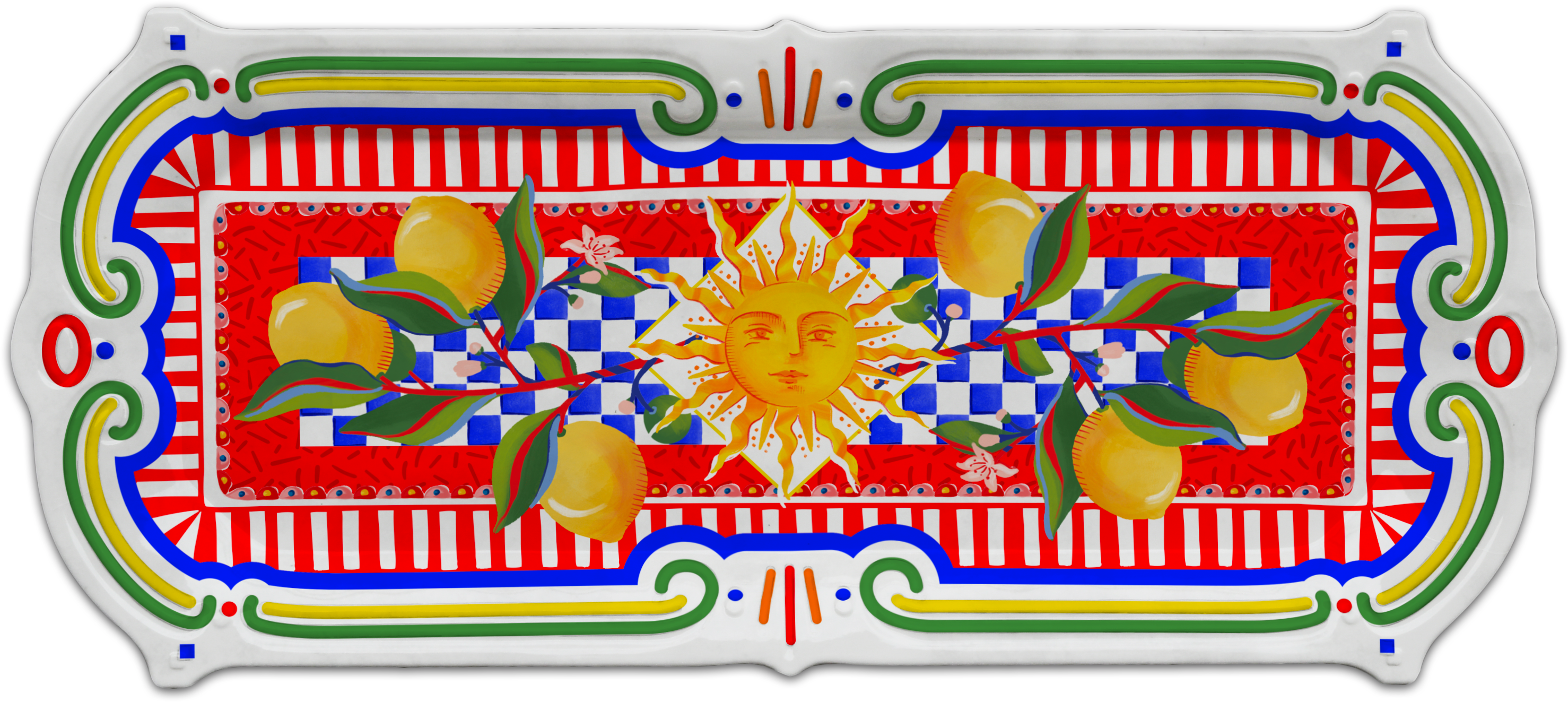 צלחת הגשה מלבני - Dolce Vita | שמש