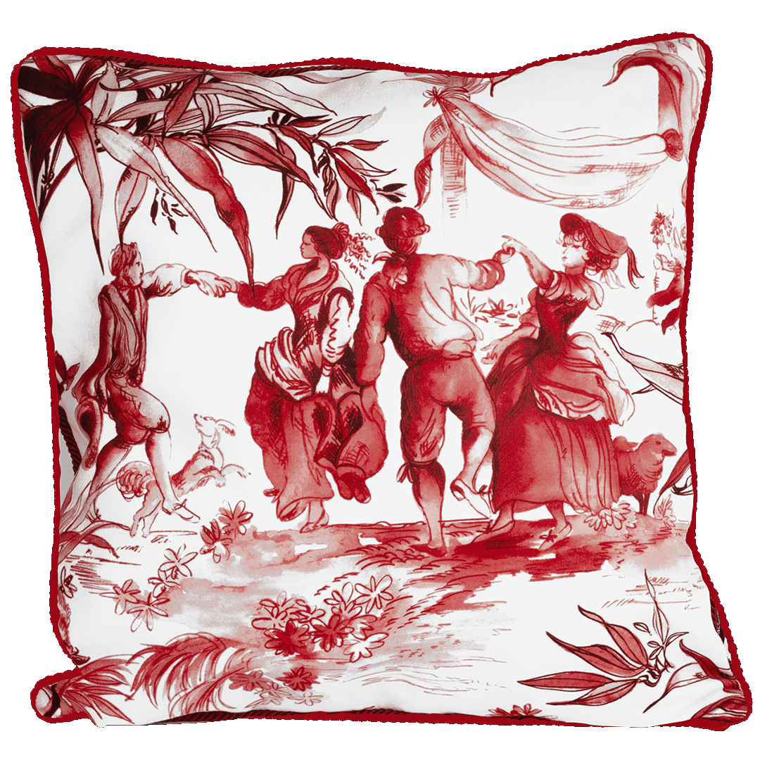 כרית קטיפה 60 ס"מ - Le rouge