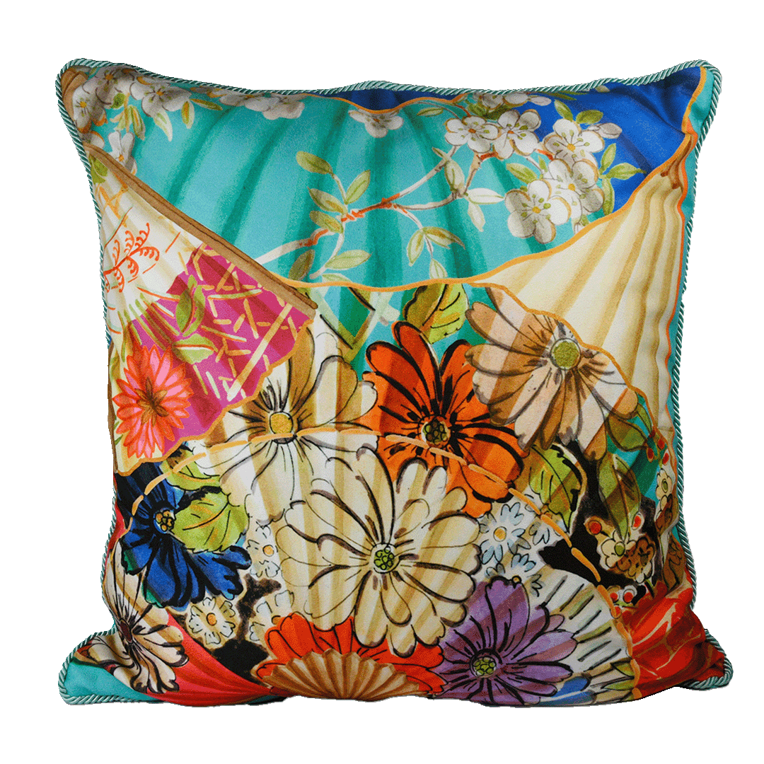 כרית 60 ס"מ במגוון דגמים - פרחים