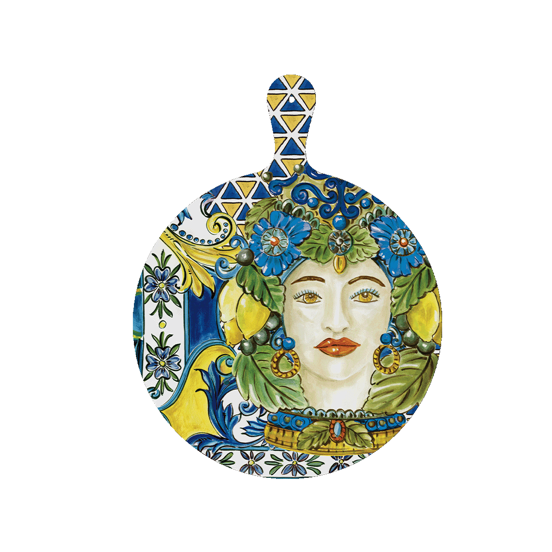 קרש חיתוך מקסי במגוון צבעים - Sicily | כחול