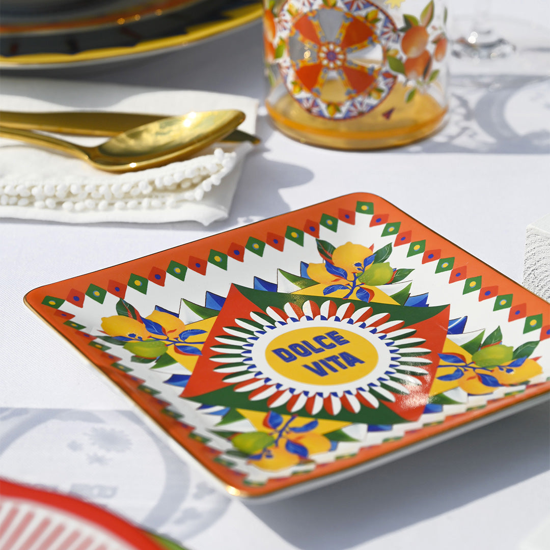 צלוחית מרובעת - Dolce Vita | 15x15