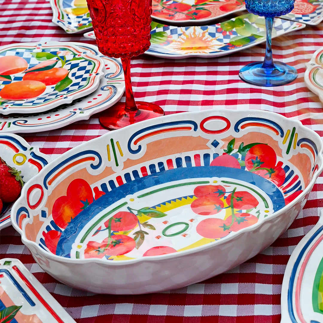 קערת הגשה אובלית - Dolce Vita | 32X23X6.5