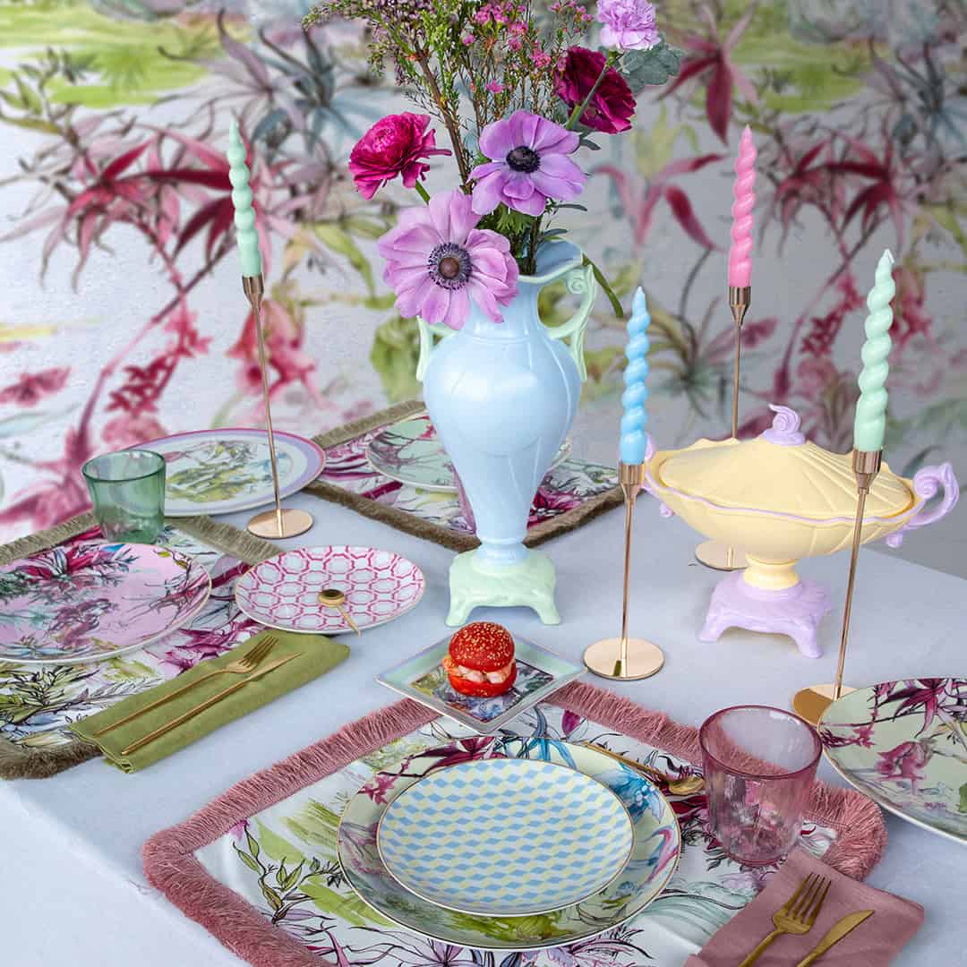 סט צלחות 18 חלקים - Firenze| PLAFIR