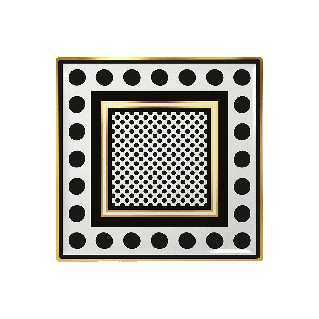 צלוחית מרובעת - Optical | 17X17