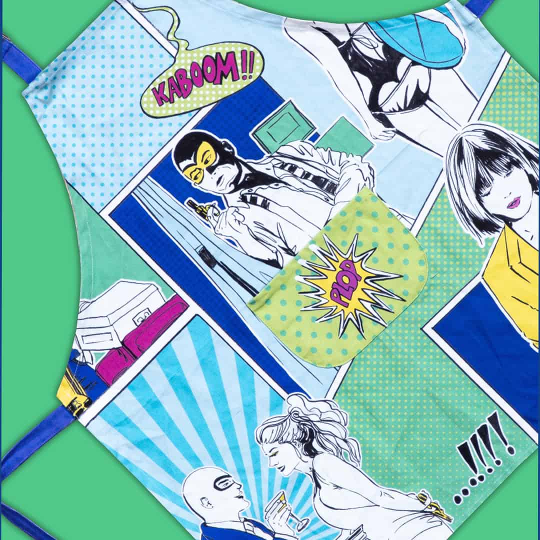 סינר למטבח במגוון צבעים - כחול