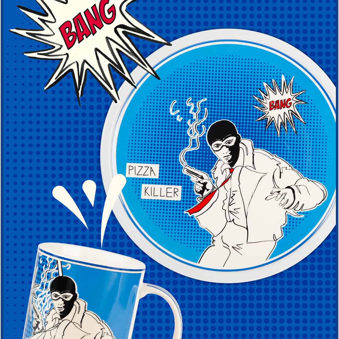 פלייסמט במגוון צבעים - כחול