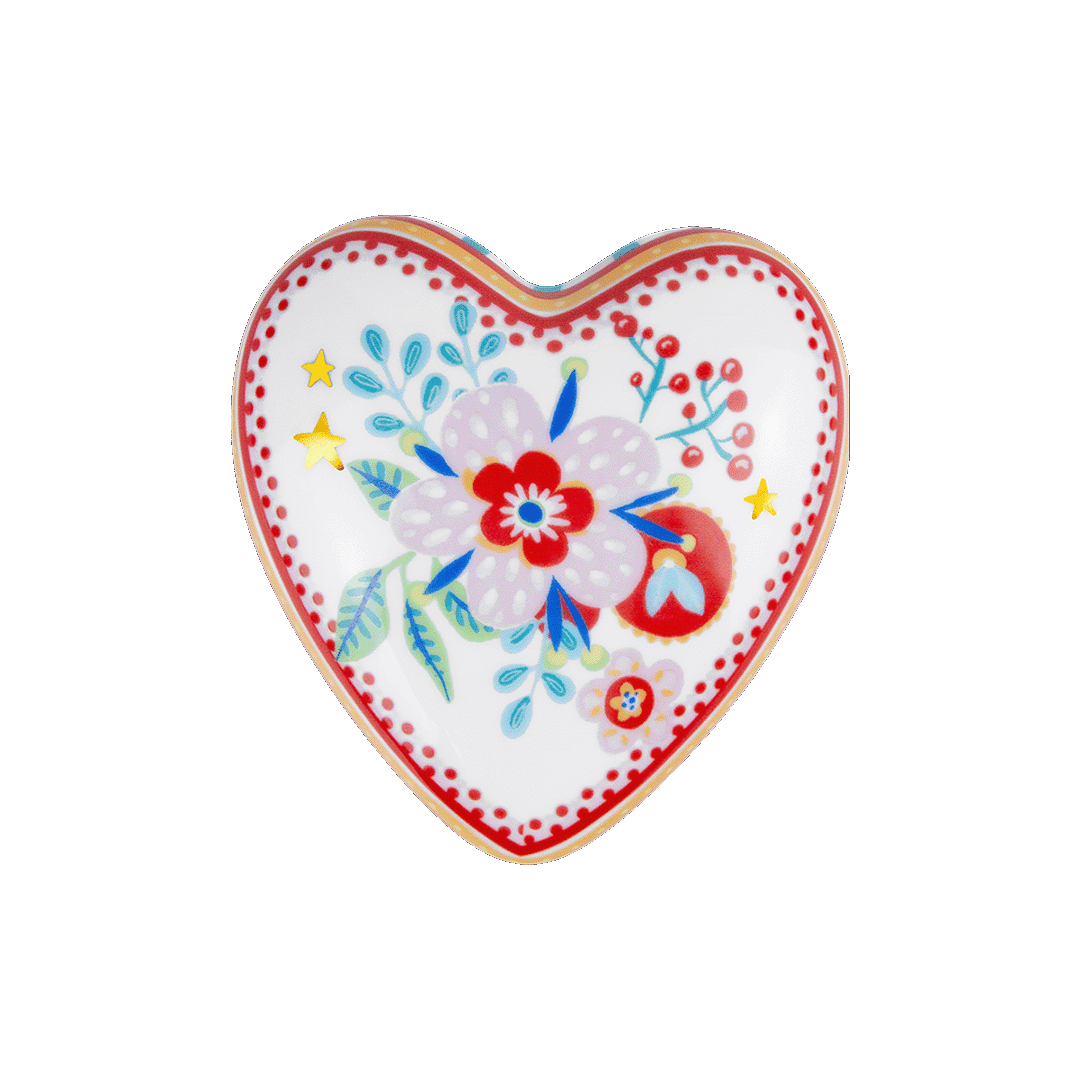 לב גדול לתליה על קיר במגוון דגמים - FLOWER