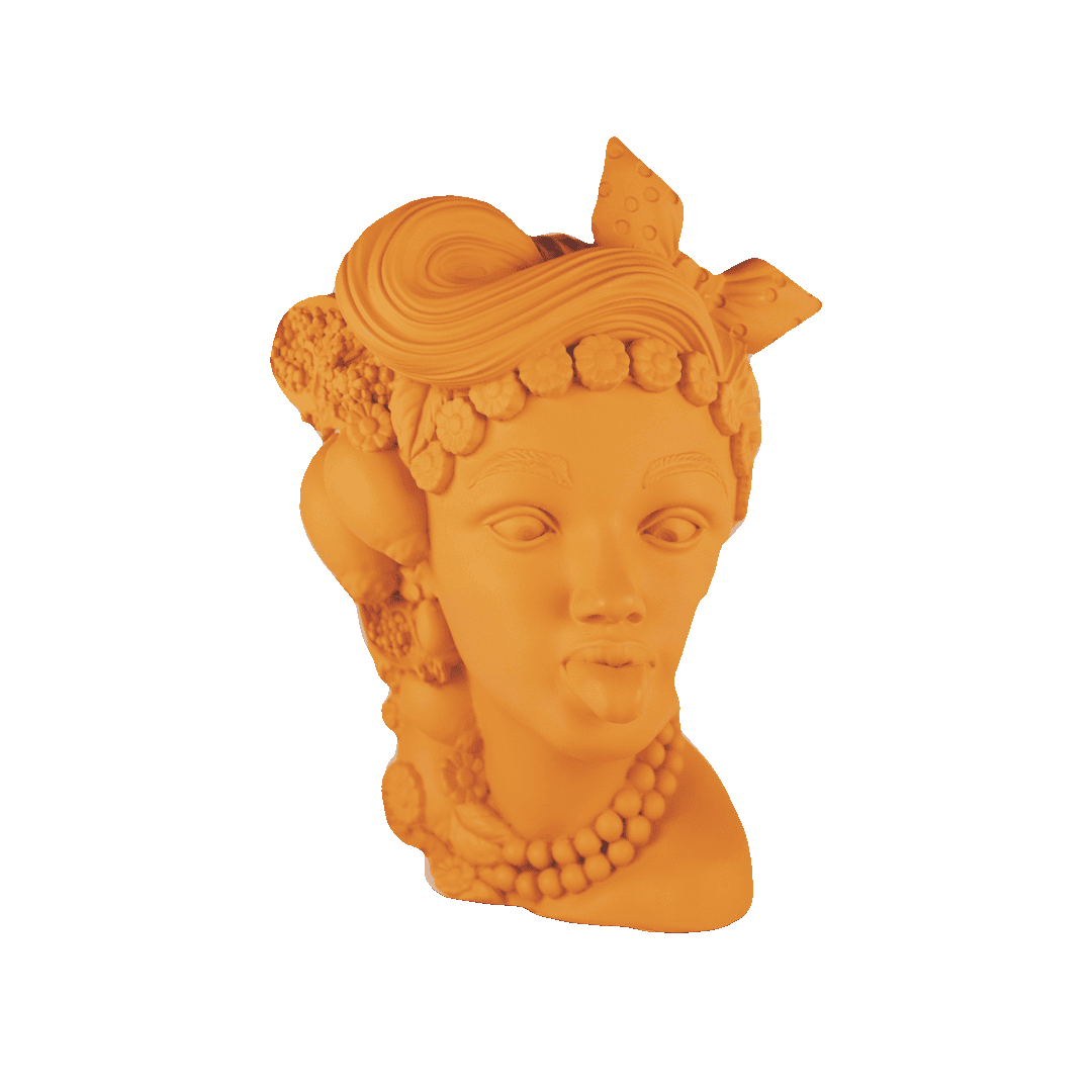 ראש דקורטיבי במגוון צבעים - אוכרה | L'IRRIVERENTE