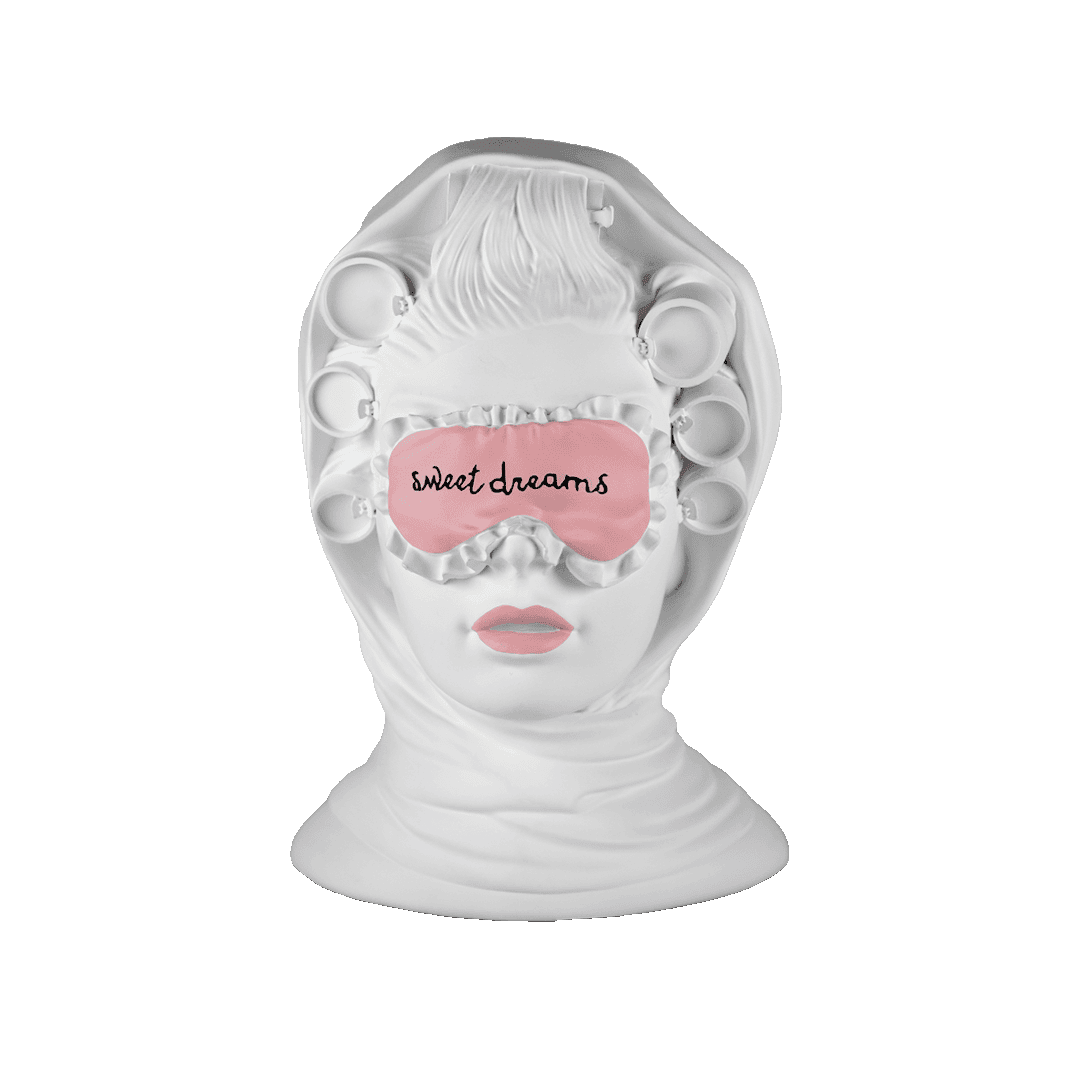 ראש דקורטיבי במגוון צבעים - לבן | LA SOGNATRICE