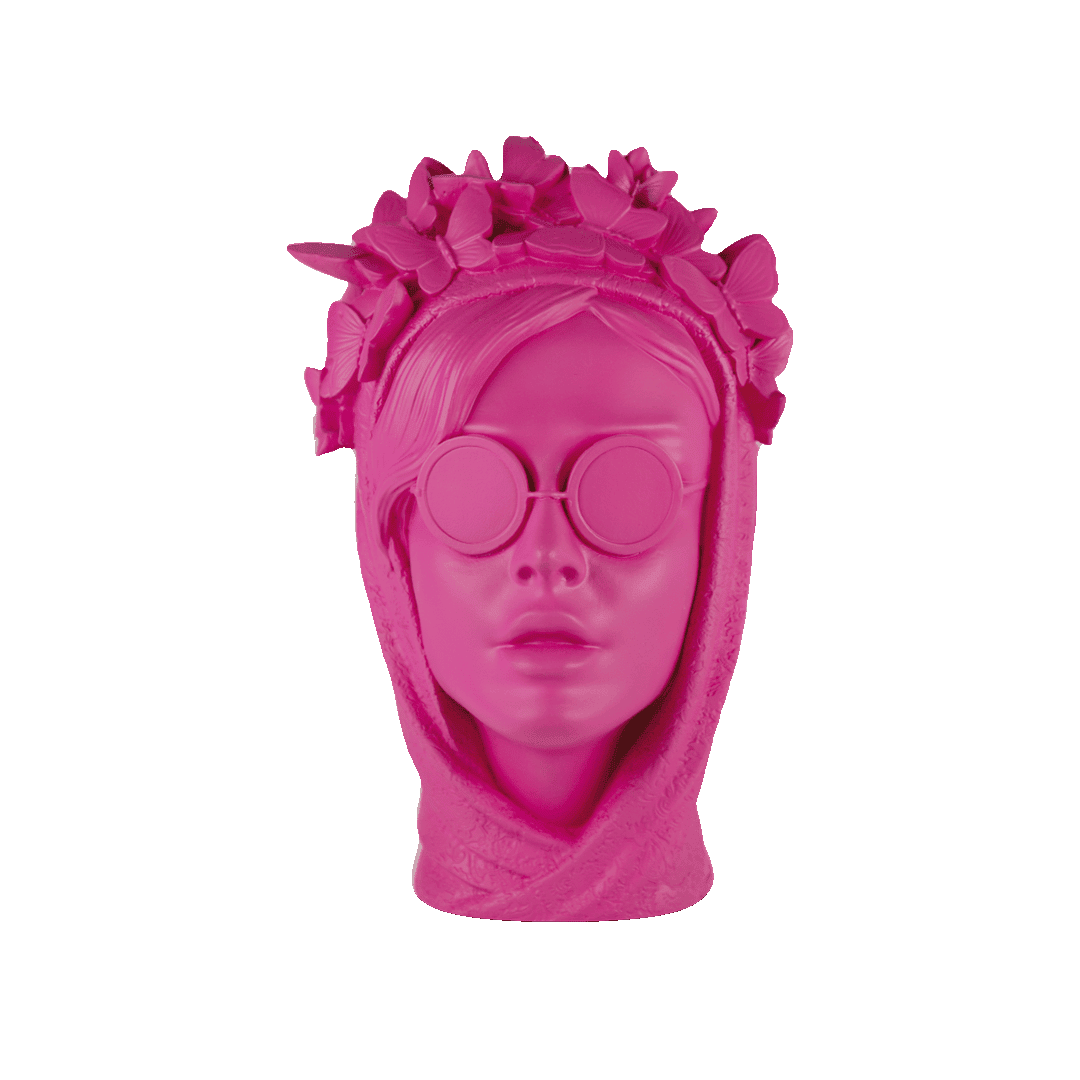 ראש דקורטיבי במגוון צבעים - פוקסיה | LA STILOSA