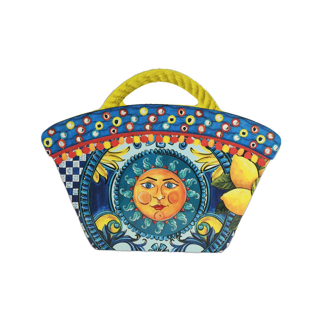 קרש חיתוך מיני בצורת תיק במגוון צבעים - Sicily | כחול