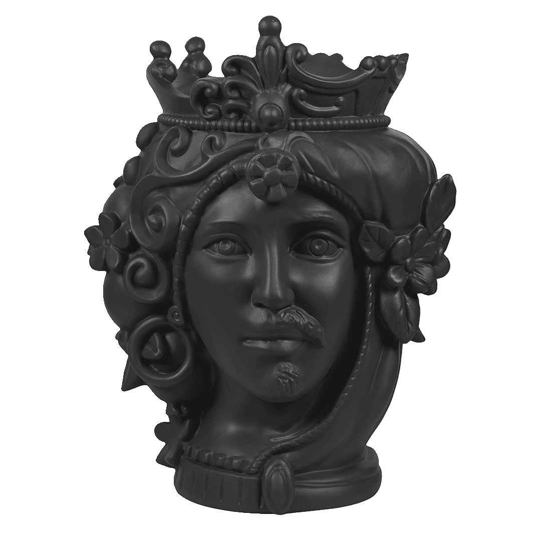 אגרטל דו-ראשי גדול - שחור