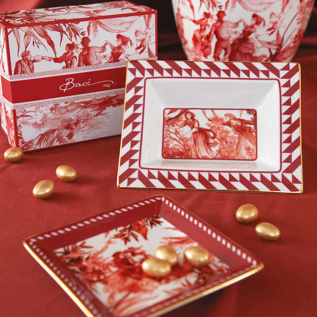 צלוחית מרובעת - Le rouge | 15X15