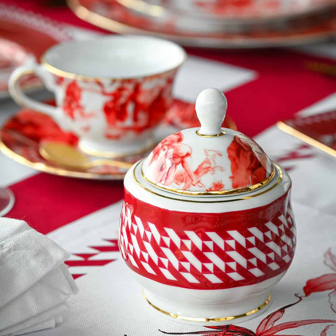 צנצנת סוכר - Le rouge