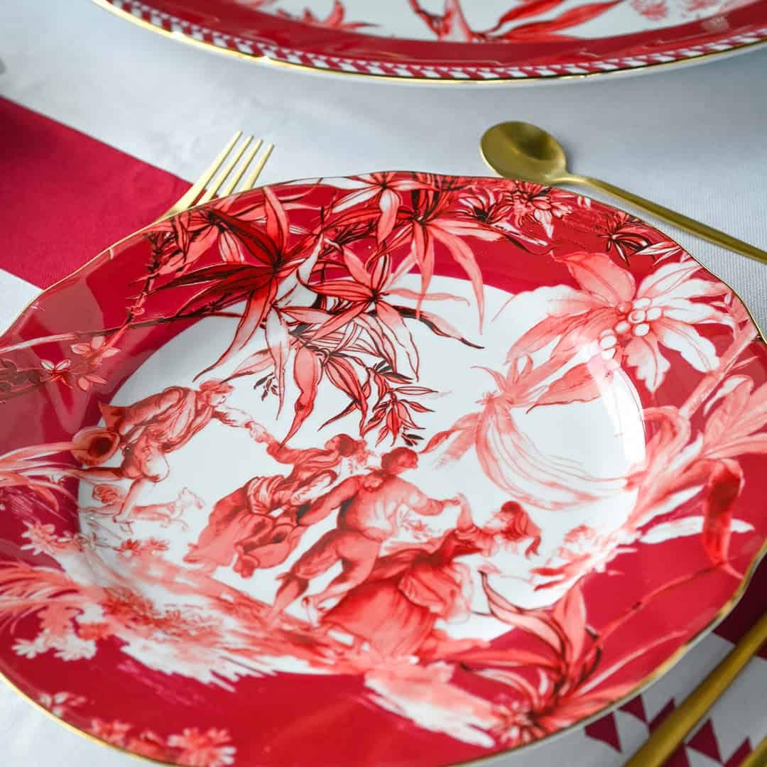 צלחת עיקרית - Le rouge