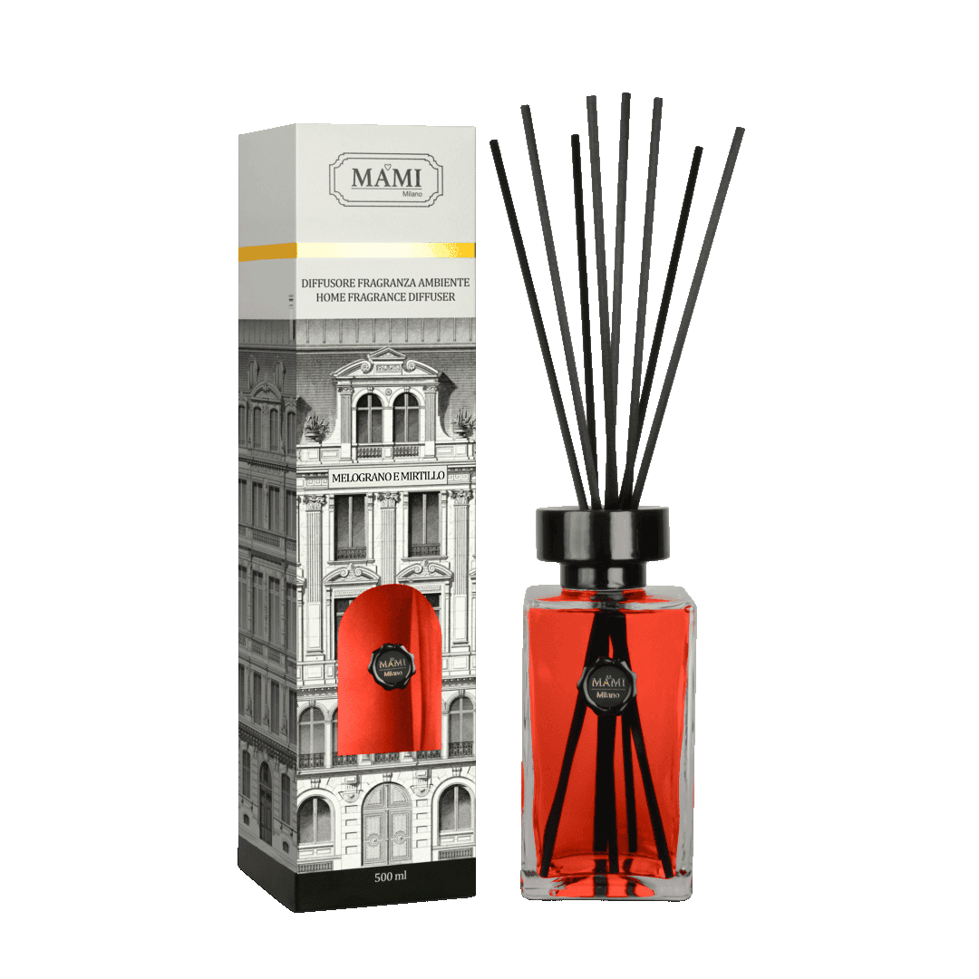 מפיץ ריח עם מקלות 500 מ"ל במגוון ריחות