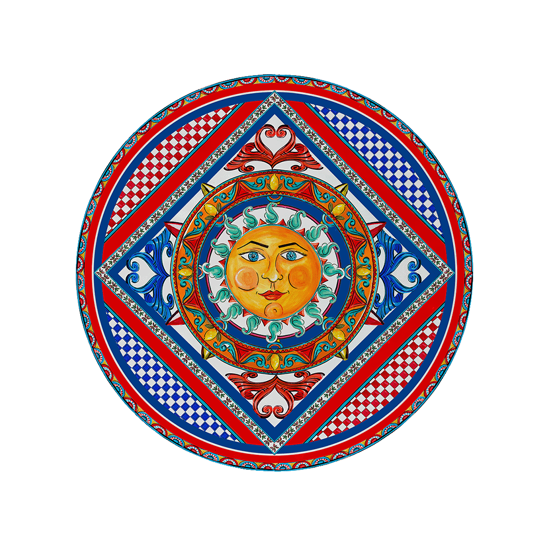 צלחת הגשה עגול - Sole Mio | 45 ס"מ