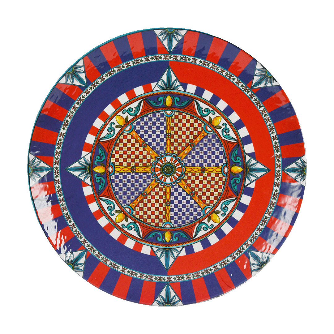 צלחת הגשה עגול - Sole Mio