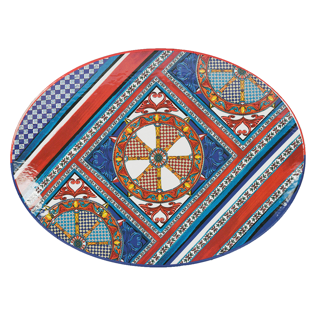 צלחת הגשה אובלית - Sole Mio