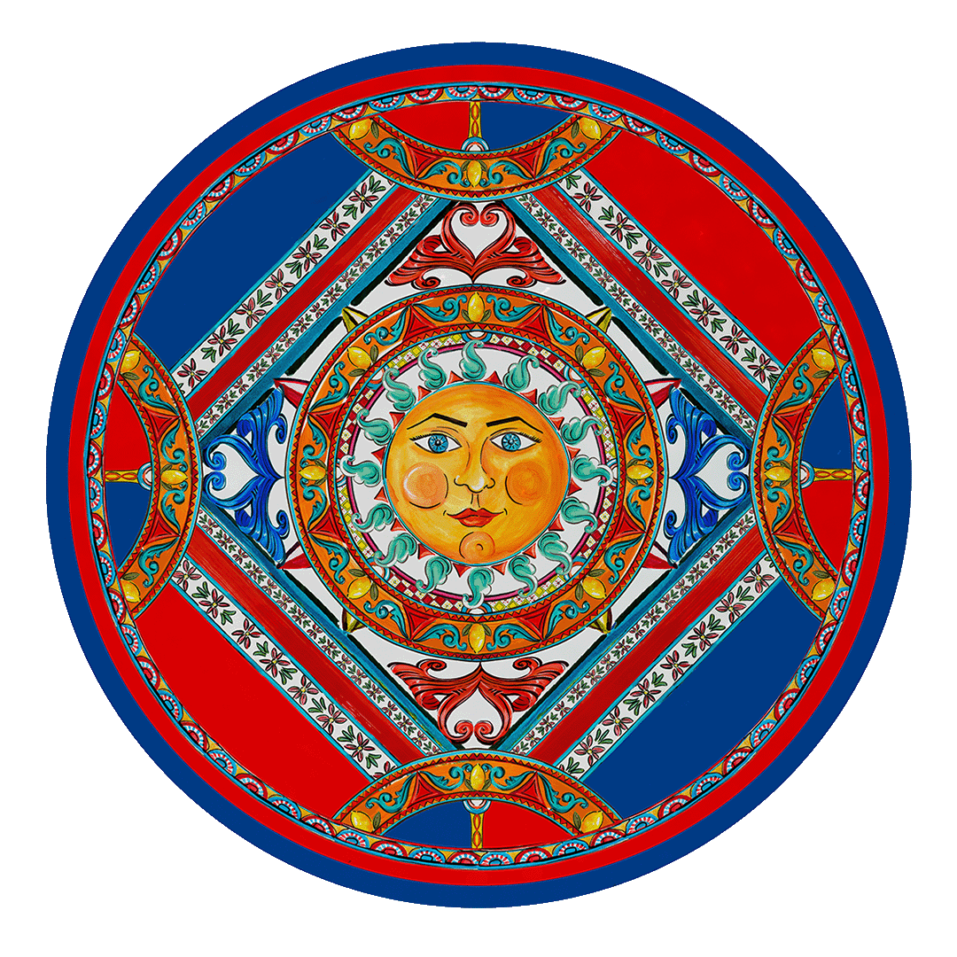 צלחת הגשה עגול - Sole Mio | 48 ס"מ