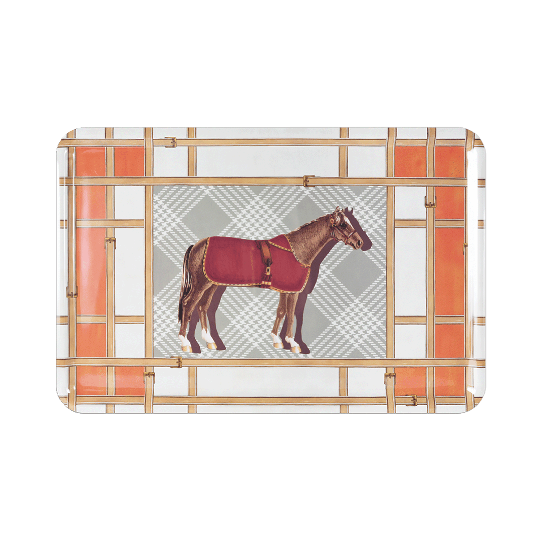 מגש מלבני | 30X45 | סוס