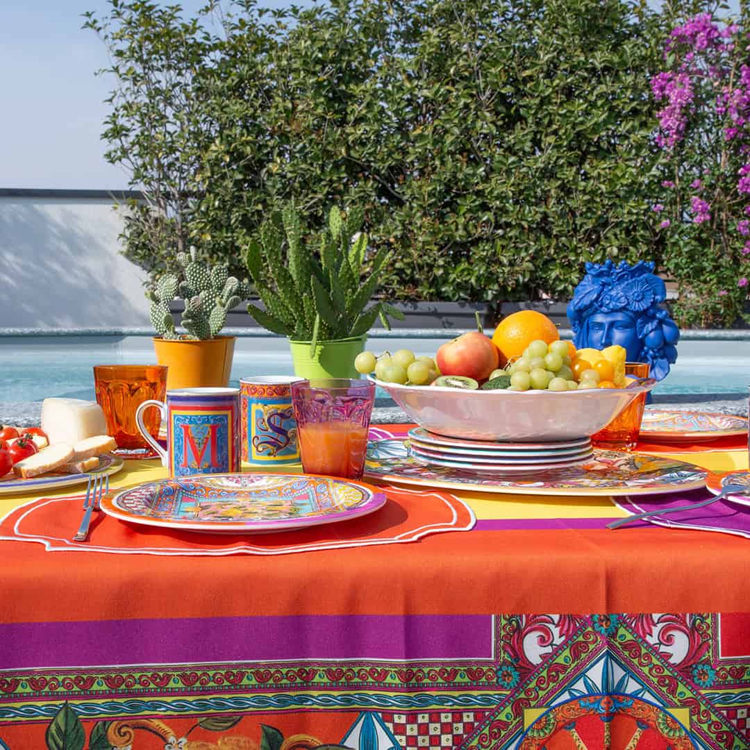 סט 6 צלחות ראשונה/קינוח - Ortigia