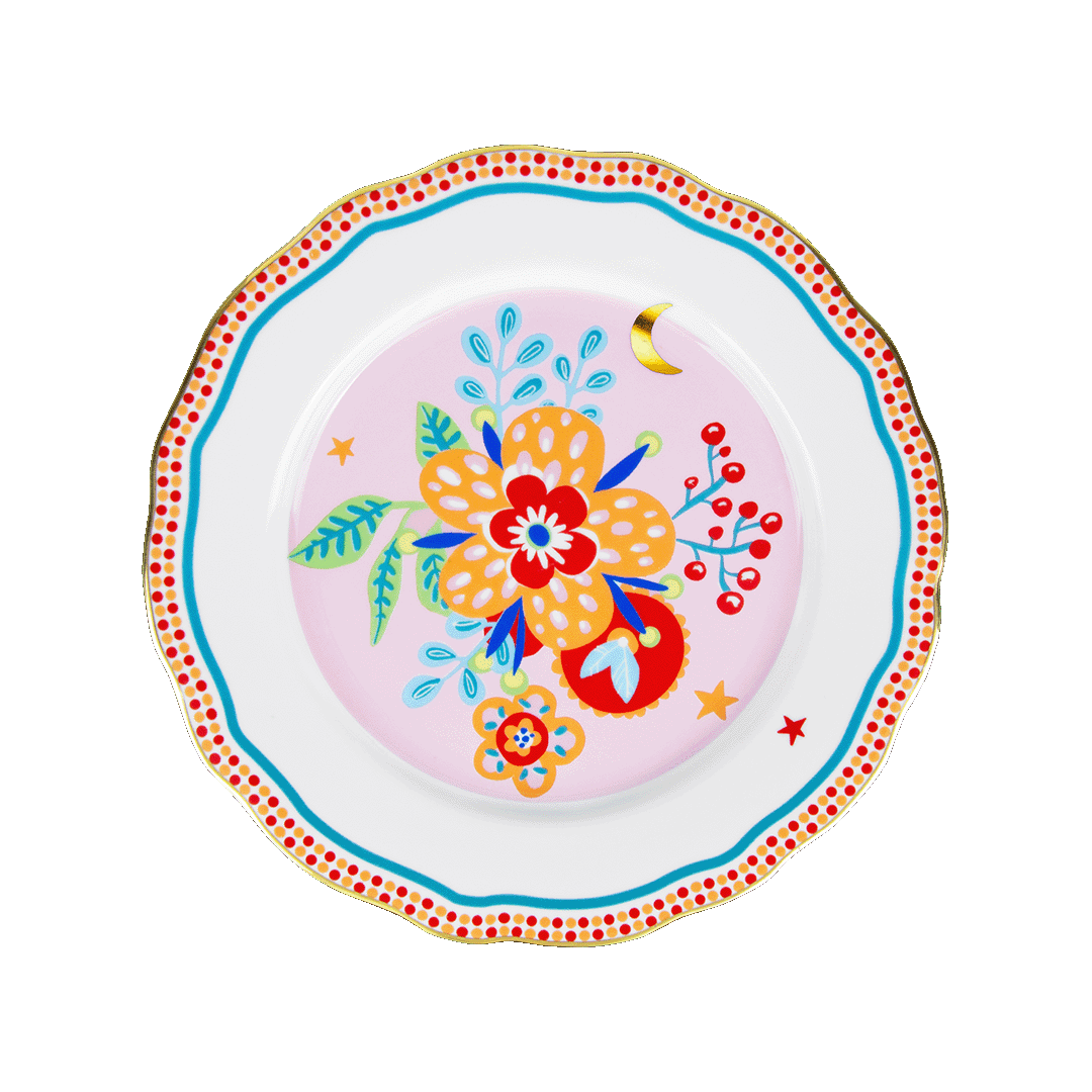 צלחת עיקרית במגוון דגמים - FLOWER