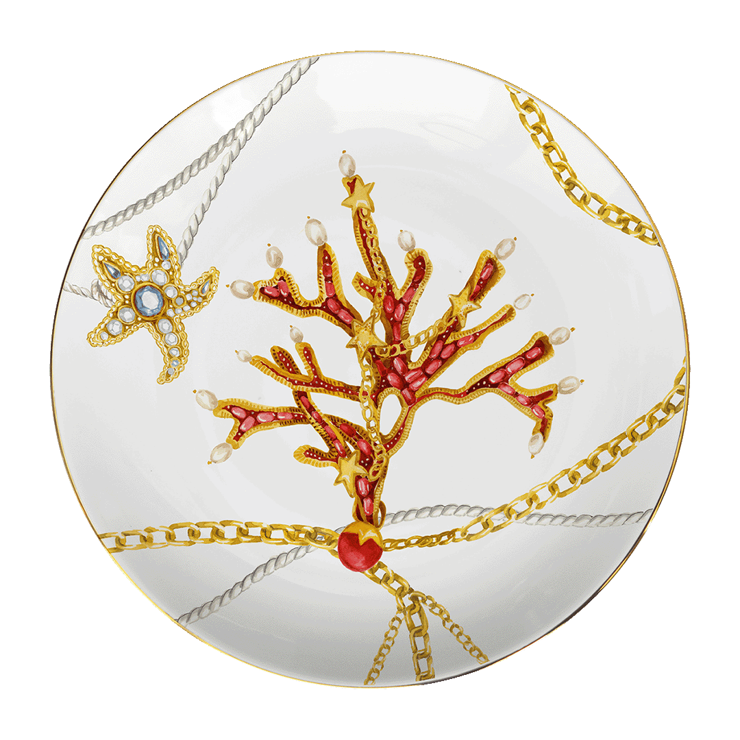 סט 6 צלחות עיקריות - Portofino