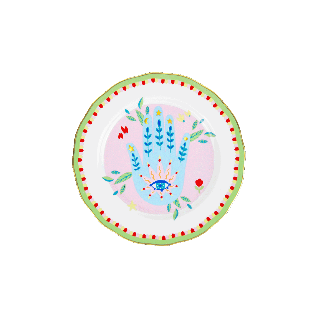 צלחת ראשונה/קינוח במגוון דגמים - HAND