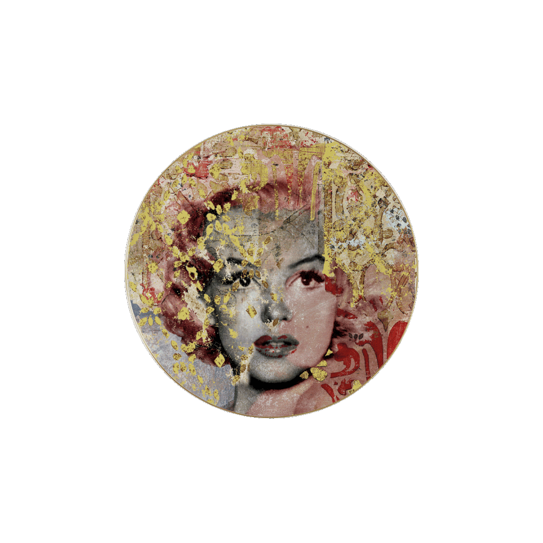 צלחת ראשונה/קינוח במגוון דגמים - MARILYN