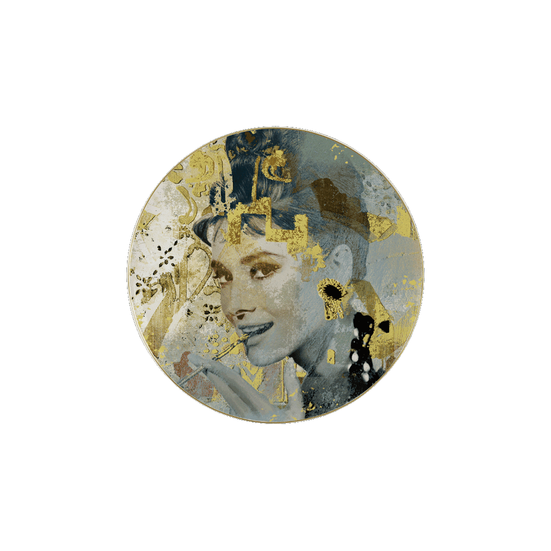 צלחת ראשונה/קינוח במגוון דגמים - AUDREY