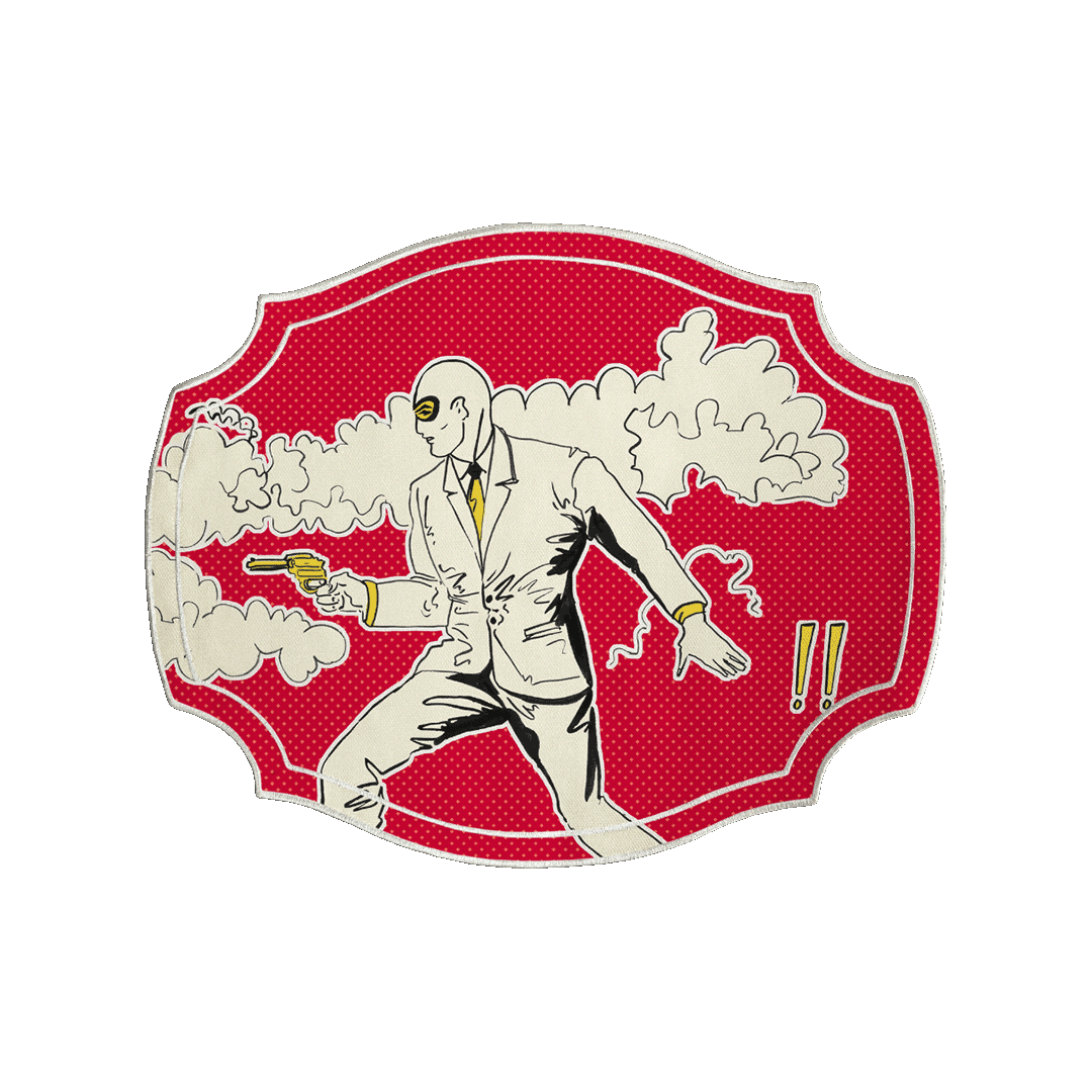 פלייסמט במגוון צבעים - אדום