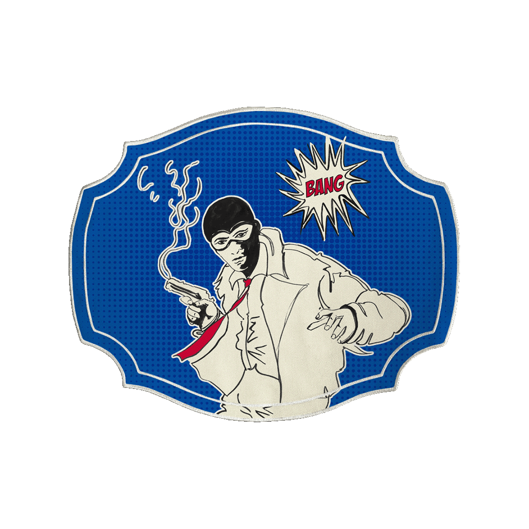 פלייסמט במגוון צבעים - כחול