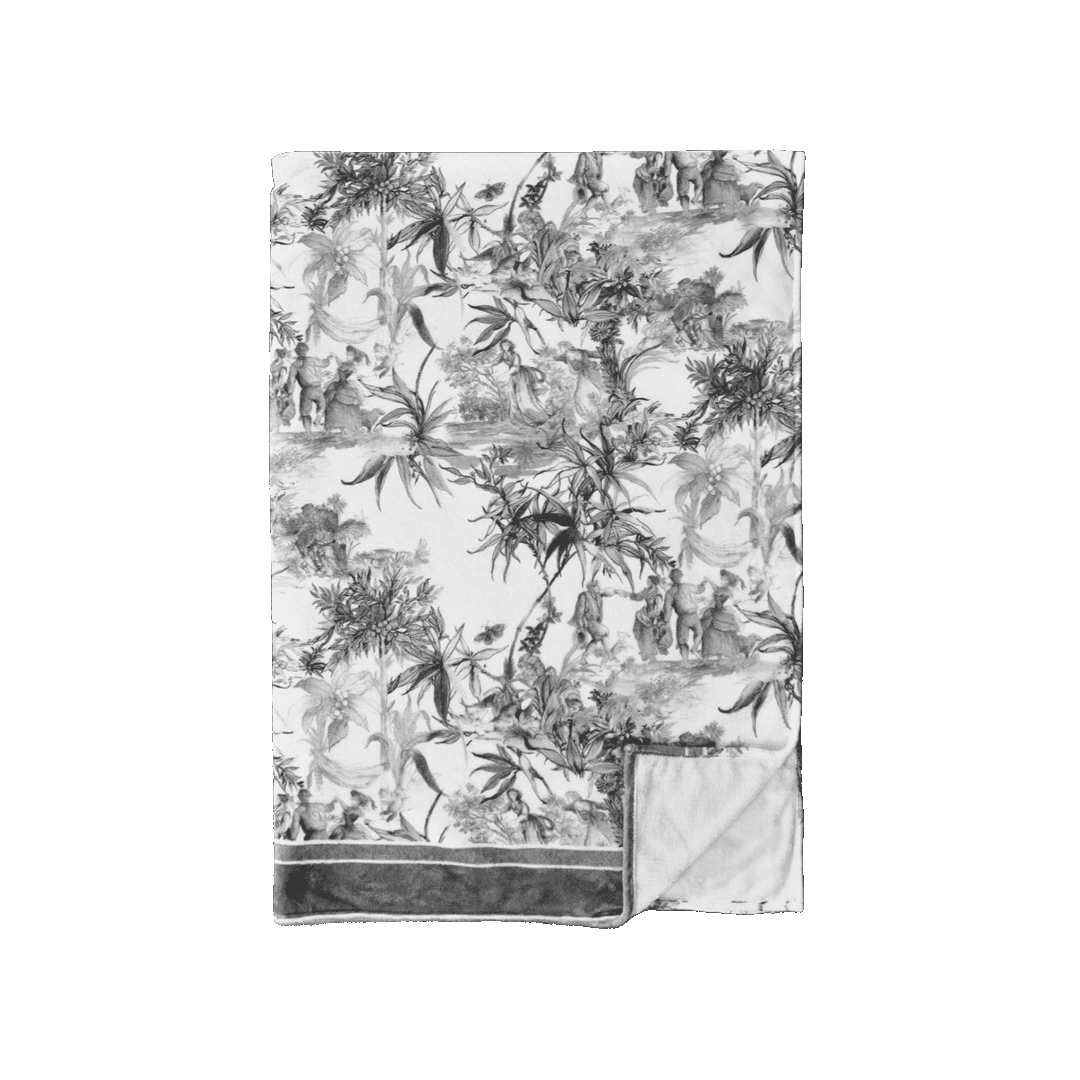 שמיכה אלגנטית במגוון צבעים - אפור