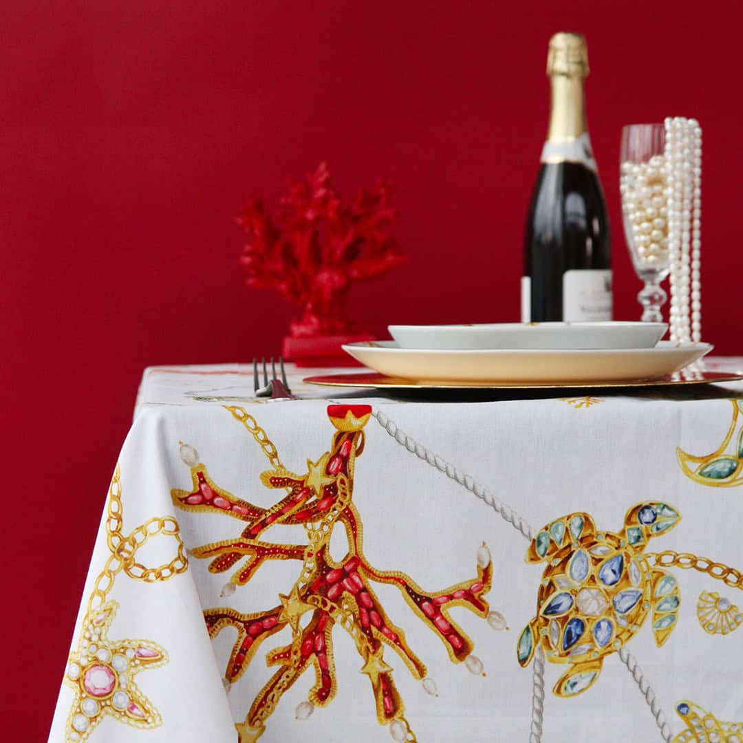 מפת שולחן דוחה כתמים מלבנית - Portofino | 160X240