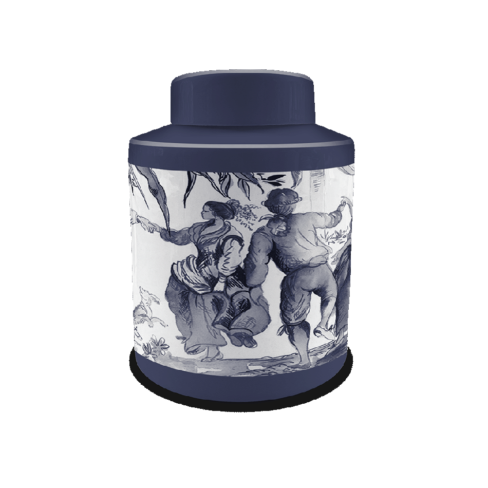 כד/כלי אחסון עם מכסה - Versailles