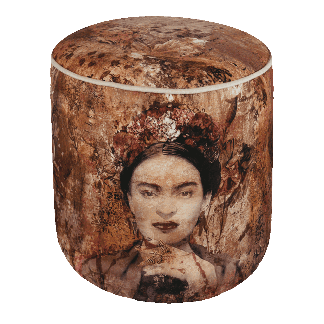 הדום/פוף עגול אלגנטי במגוון דגמים - FRIDA