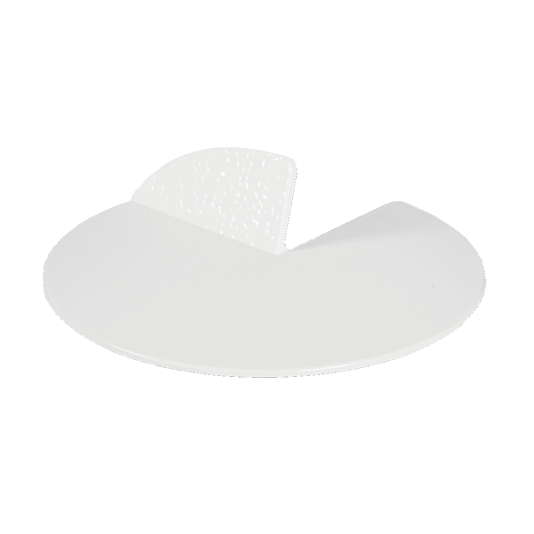 צלחת הגשה עגולה עם חצי קיפול | גדול